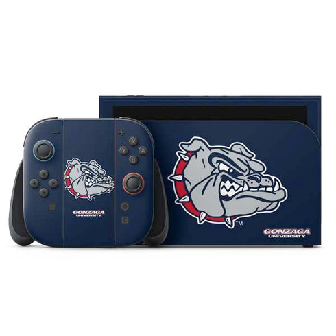 Gonzaga University Bulldog Logo Nintendo Skins