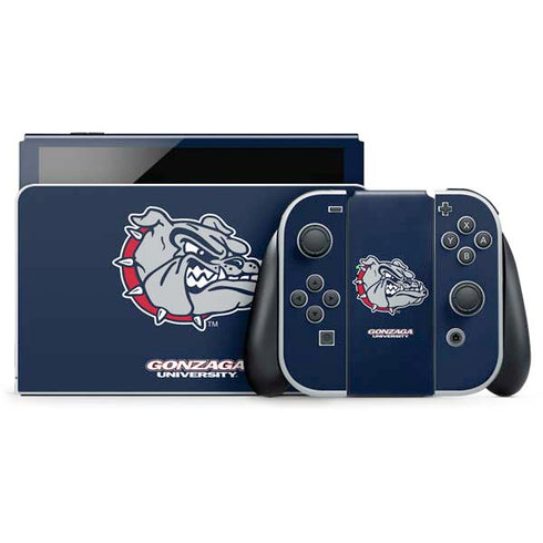 Gonzaga University Bulldog Logo Nintendo Skins