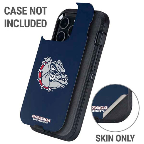 Gonzaga University Bulldog Logo Otterbox Defender iPhone Skin