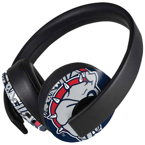 Gonzaga University Bulldog Logo PlayStation 4 Gold Wireless Headset Skin