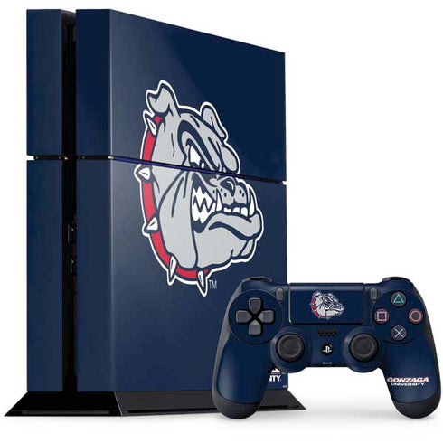 Gonzaga University Bulldog Logo PlayStation PS4 Skins