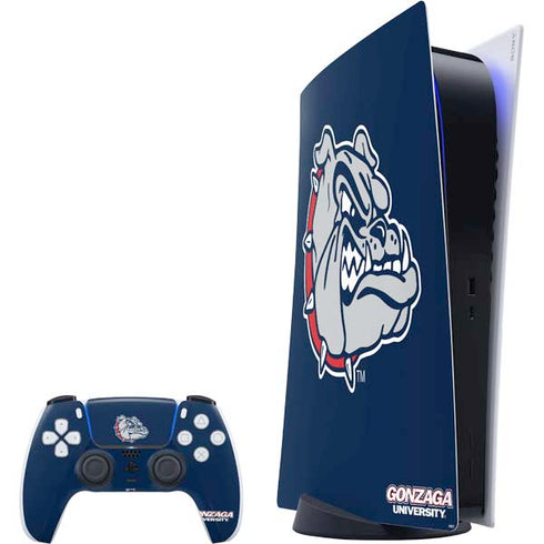 Gonzaga University Bulldog Logo PlayStation PS5 Skins