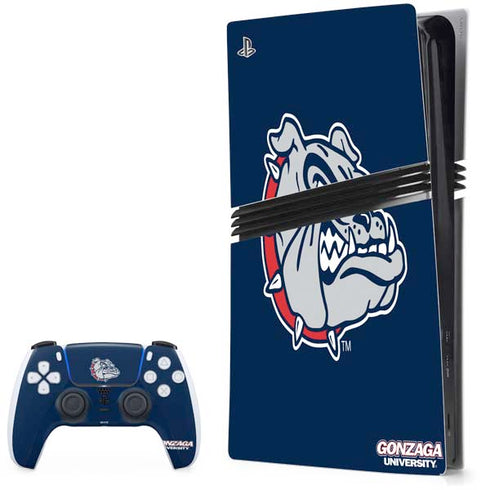 Gonzaga University Bulldog Logo PlayStation PS5 Skins