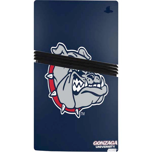 Gonzaga University Bulldog Logo PS5 Pro Bundle Skin
