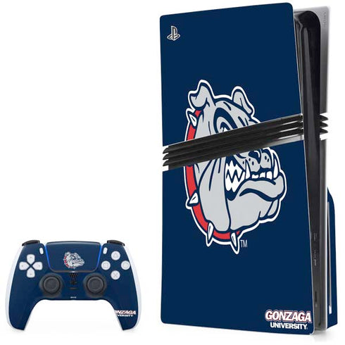 Gonzaga University Bulldog Logo PlayStation PS5 Skins