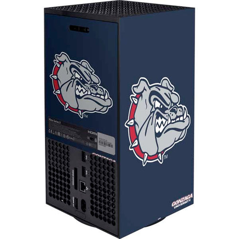 Gonzaga University Bulldog Logo XBox Series X Digital Edition Bundle Skin
