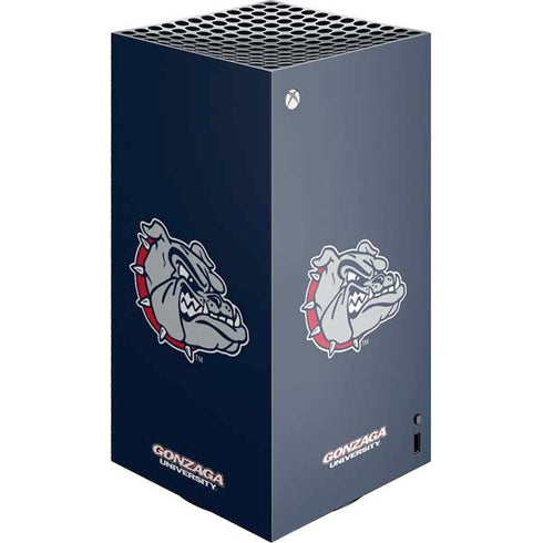 Gonzaga University Bulldog Logo XBox Series X Digital Edition Console Skin