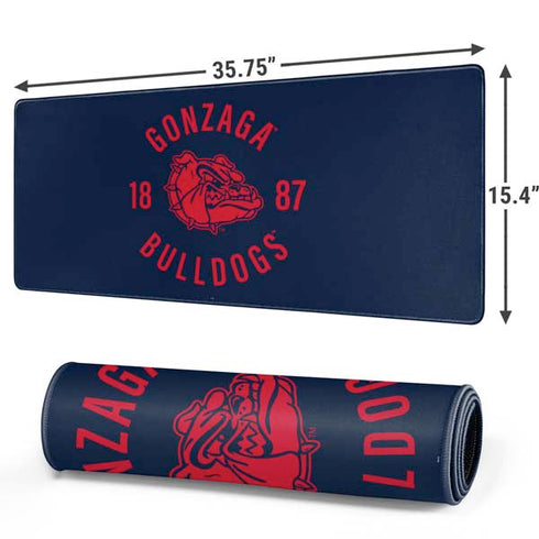 Gonzaga University Bulldogs 1887 Gaming Mouse Pad