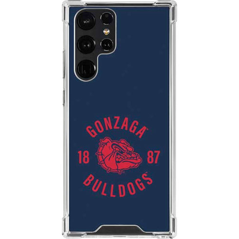 Gonzaga University Bulldogs 1887 Galaxy S23 Ultra Clear Case