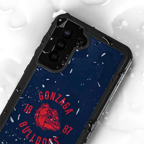 Gonzaga University Bulldogs 1887 Galaxy S24 Plus Waterproof Case