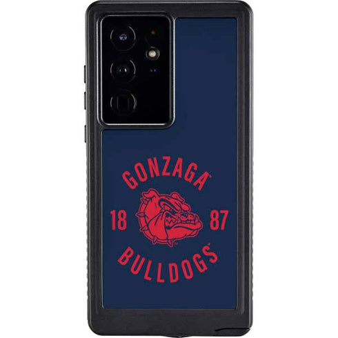 Gonzaga University Bulldogs 1887 Galaxy S24 Ultra Waterproof Case
