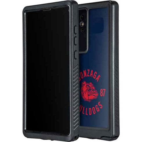 Gonzaga University Bulldogs 1887 Galaxy S24 Ultra Waterproof Case