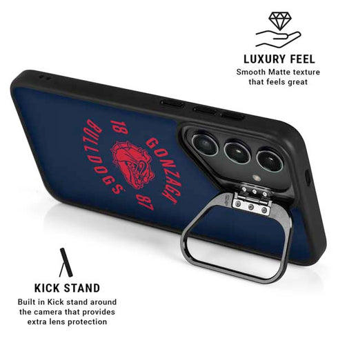 Gonzaga University Bulldogs 1887 Galaxy S26 Plus Kickstand Case