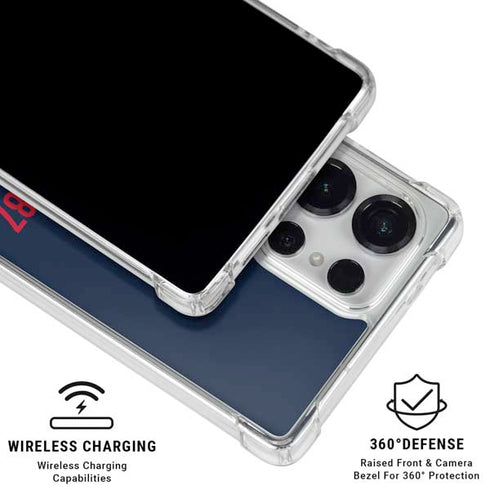 Gonzaga University Bulldogs 1887 Galaxy S26 Ultra Clear Case