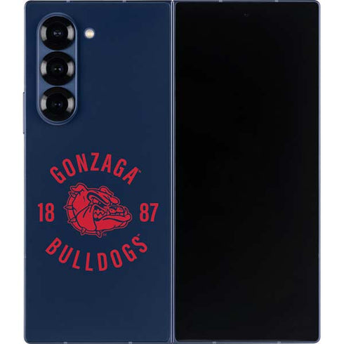 Gonzaga University Bulldogs 1887 Galaxy Z Fold6 Skin