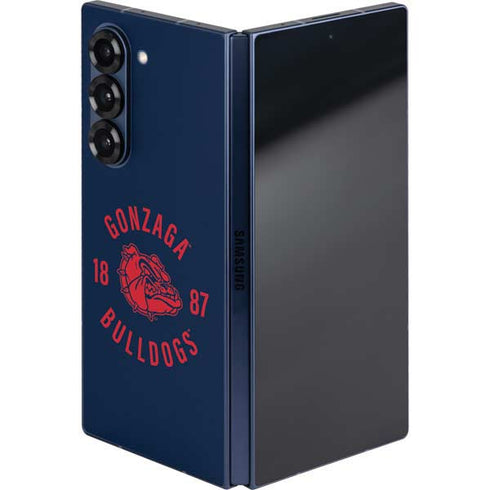 Gonzaga University Bulldogs 1887 Galaxy Z Fold6 Skin