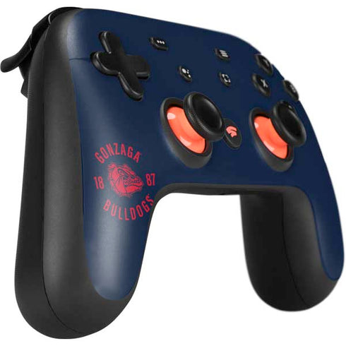 Gonzaga University Bulldogs 1887 Google Stadia Controller Skin