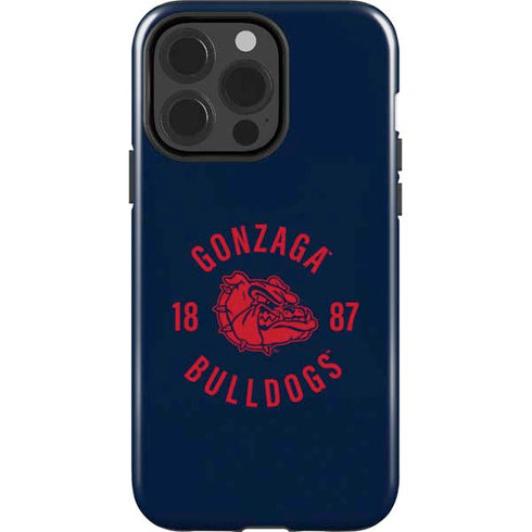 Gonzaga University Bulldogs 1887 iPhone 15 Pro Impact Case