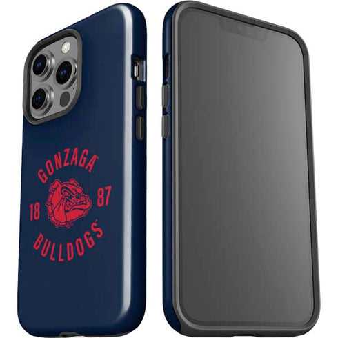 Gonzaga University Bulldogs 1887 iPhone 15 Pro Impact Case