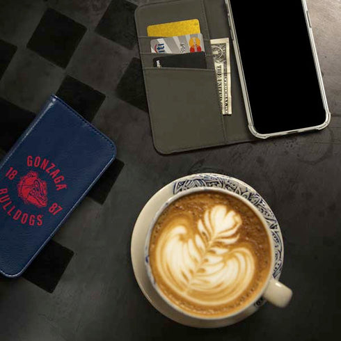Gonzaga University Bulldogs 1887 iPhone 15 Pro Max Folio Case