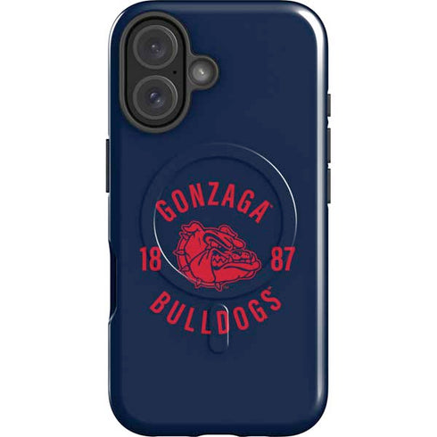 Gonzaga University Bulldogs 1887 iPhone 16 Plus Magsafe Impact Case