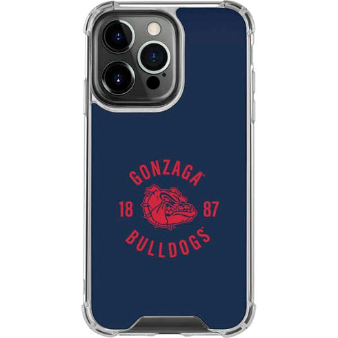 Gonzaga University Bulldogs 1887 iPhone 16 Pro Clear Case