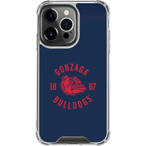 Gonzaga University Bulldogs 1887 iPhone 16 Pro Max Clear Case