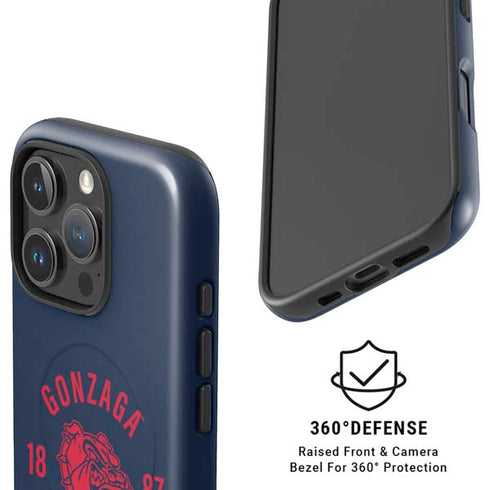 Gonzaga University Bulldogs 1887 iPhone 16 Pro Max Magsafe Impact Case