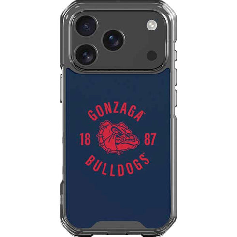 Gonzaga University Bulldogs 1887 iPhone 18 Pro Clear Case