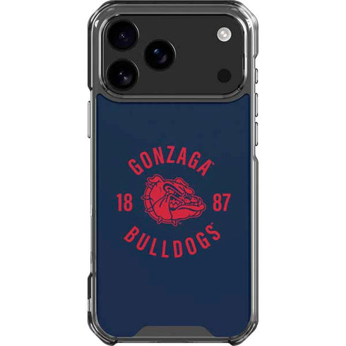 Gonzaga University Bulldogs 1887 iPhone 18 Pro Max Clear Case
