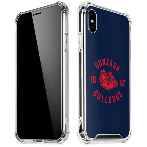 Gonzaga University Bulldogs 1887 iPhone X/XS Clear Case