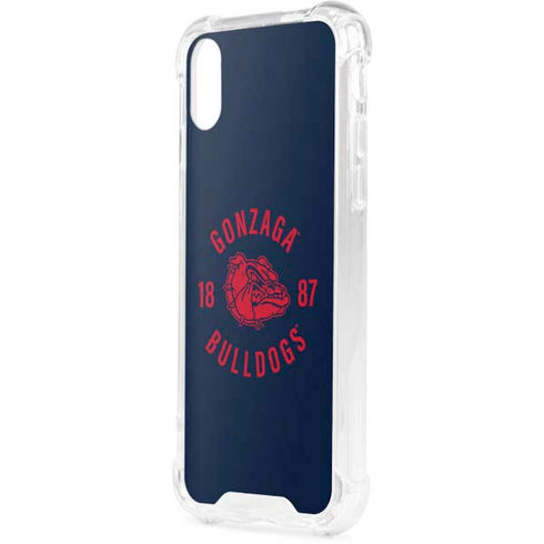Gonzaga University Bulldogs 1887 iPhone XS Clear Case