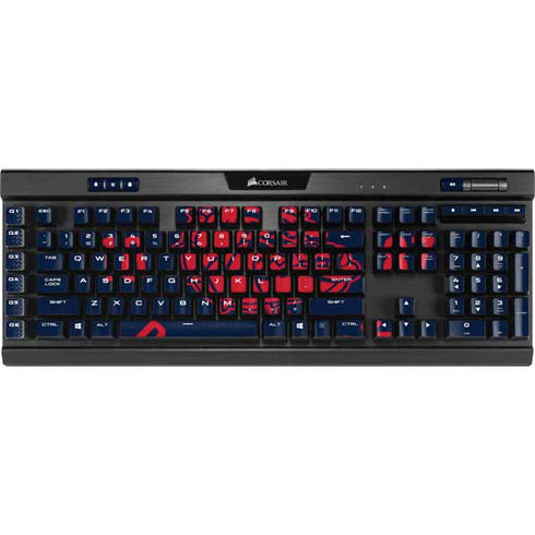 Gonzaga University Bulldogs 1887 K95 RGB PLATINUM Mechanical Gaming Keyboard Skin