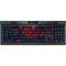 Gonzaga University Bulldogs 1887 K95 RGB PLATINUM Mechanical Gaming Keyboard Skin