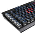 Gonzaga University Bulldogs 1887 K95 RGB PLATINUM Mechanical Gaming Keyboard Skin