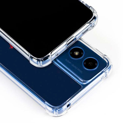 Gonzaga University Bulldogs 1887 Moto G 5G (2024) Clear Case