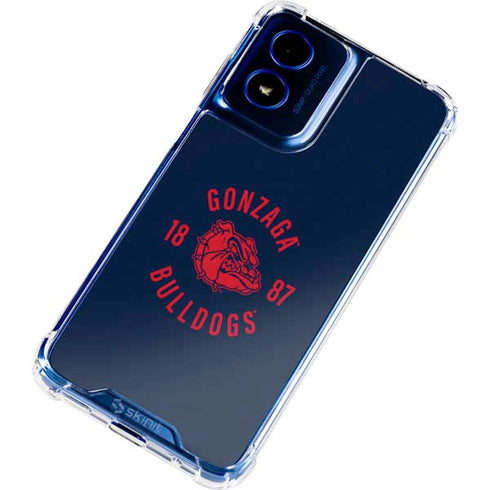 Gonzaga University Bulldogs 1887 Moto G Play 4G (2024) Clear Case
