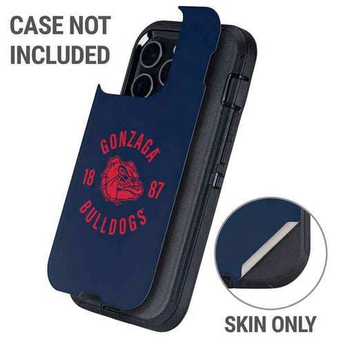 Gonzaga University Bulldogs 1887 Otterbox Defender iPhone Skin