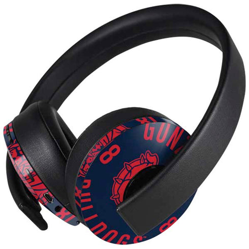 Gonzaga University Bulldogs 1887 PlayStation 4 Gold Wireless Headset Skin