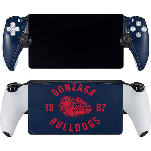 Gonzaga University Bulldogs 1887 PlayStation Portal Remote Player Skin