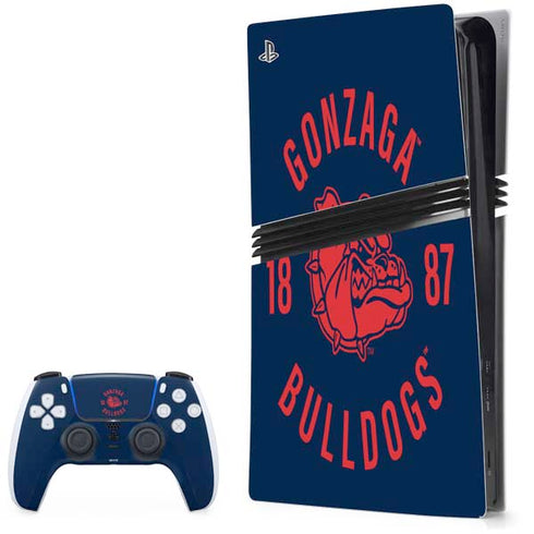 Gonzaga University Bulldogs 1887 PlayStation PS5 Skins