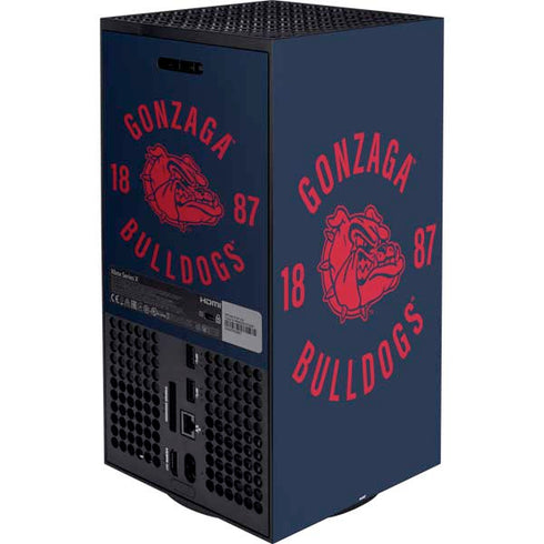 Gonzaga University Bulldogs 1887 XBox Series X Digital Edition Bundle Skin