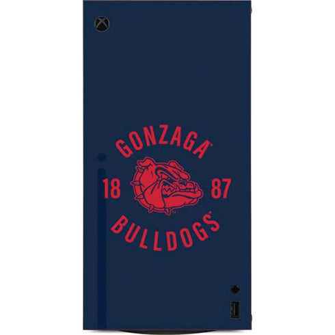 Gonzaga University Bulldogs 1887 XBox Series X Digital Edition Console Skin