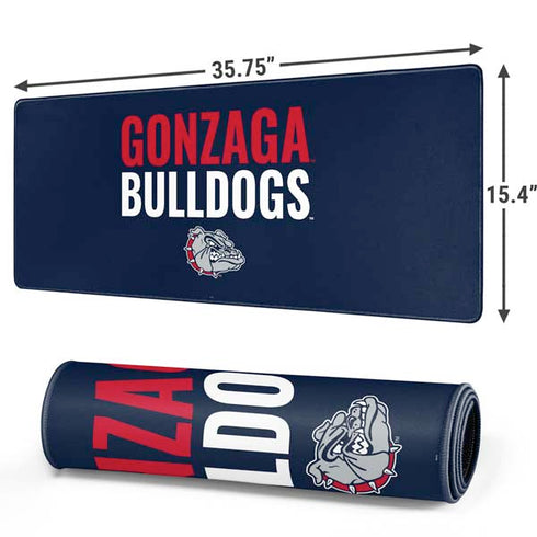 Gonzaga University Bulldogs Bold Gaming Mouse Pad