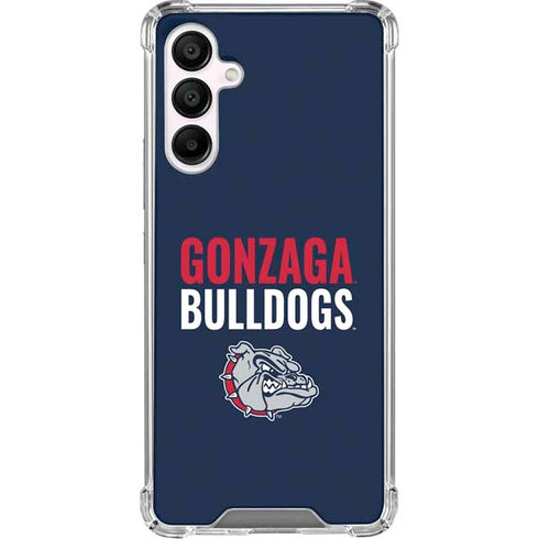 Gonzaga University Bulldogs Bold Galaxy A16 5G Clear Case