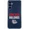 Gonzaga University Bulldogs Bold Galaxy A55 5G Clear Case