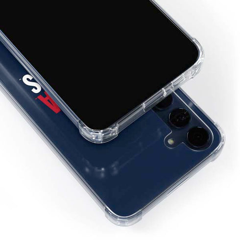 Gonzaga University Bulldogs Bold Galaxy A55 5G Clear Case