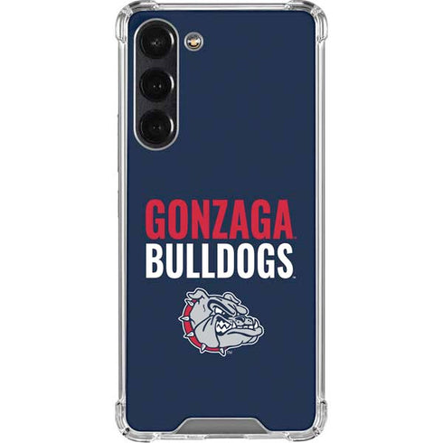 Gonzaga University Bulldogs Bold Galaxy S24 FE Clear Case