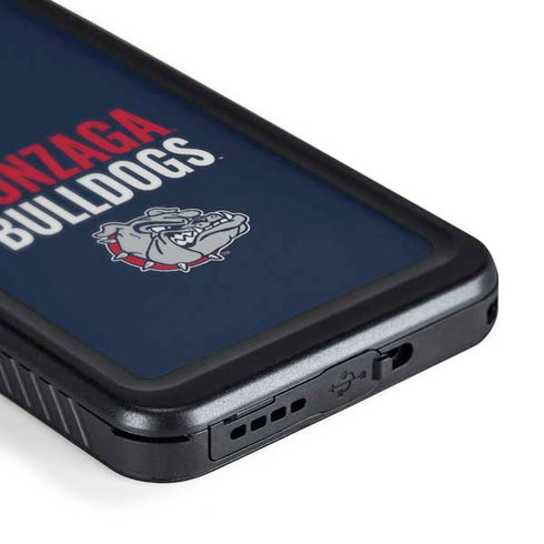 Gonzaga University Bulldogs Bold Galaxy S24 Plus Waterproof Case