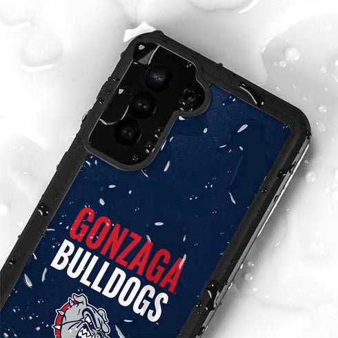 Gonzaga University Bulldogs Bold Galaxy S24 Plus Waterproof Case